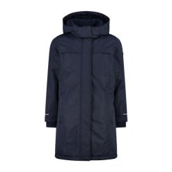 Parka Taslan dla dziewczynki CMP. Szare kurtki i płaszcze dla dziewczynek CMP, na zimę, bez wzorów, z bawełny, długie, z kapturem. Za 452.90 zł.