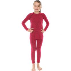 Bielizna termoaktywna dziewczęca komplet Extreme Merino różowa r. 92-98 (KP10030). Bielizna dla chłopców marki Brubeck. Za 56.66 zł.