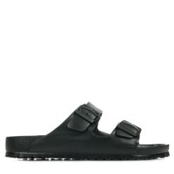 Klapki męskie Birkenstock Arizona Eva. Czarne klapki męskie Birkenstock, z materiału. Za 288.00 zł.