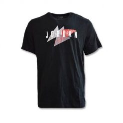 Koszulka sportowa męska Nike Air Jordan Jumpman Air. Czarne koszulki sportowe męskie Nike, m, bez wzorów, z bawełny, bez kołnierzyka, bez ramiączek, na fitness i siłownię. Za 225.00 zł.
