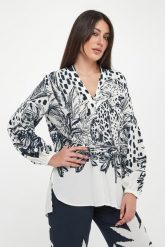 Bluzka damska z wiskozy SPORTALM. Bluzki damskie Sportalm, bez wzorów, z wiskozy, bez kołnierzyka, bez ramiączek. Za 889.00 zł.