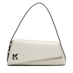 Torebka Karl Lagerfeld Jeans. Białe torebki do ręki damskie Karl Lagerfeld Jeans, bez wzorów, z jeansu, klasyczne, bez dodatków. Za 949.99 zł.