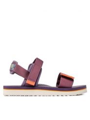 Columbia Sandały Via Desert Nights BL9018 Bordowy. Czerwone sandały damskie Columbia, bez wzorów, z materiału, bez obcasa, bez zapięcia. Za 199.99 zł.