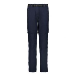Spodnie damskie turystyczne CMP 3T51446. Niebieskie spodnie sportowe damskie CMP, xl, bez wzorów, z materiału, trekkingowe. Za 263.90 zł.