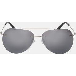 Srebrne okulary przeciwsłoneczne. Okulary przeciwsłoneczne męskie marki Kazar. Za 329.00 zł.