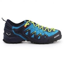 Buty trekkingowe męskie Salewa MS Wildfire Edge. Czarne trekkingi męskie Salewa, trekkingowe. Za 939.00 zł.