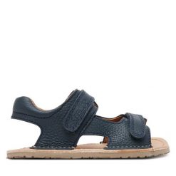 Sandały Froddo. Niebieskie sandały chłopięce Froddo, bez zapięcia. Za 229.99 zł.