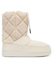 LOVE MOSCHINO Śniegowce JA24422G0NISJ12B Écru. Śniegowce i trapery damskie Love Moschino, ze skóry. Za 689.99 zł.