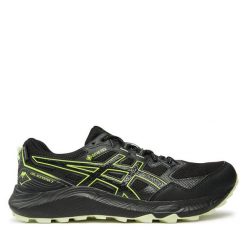 Buty do biegania Asics. Czarne buty sportowe męskie Asics, bez zapięcia, do biegania. Za 339.99 zł.