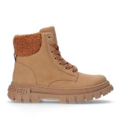 Buty Tommy Hilfiger Lace-Up Bootie Cognac W T3A5-33053-1628582-582 brązowe. Brązowe obuwie sportowe damskie bez wzorów, ze skóry. Za 680.39 zł.