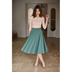 Spódnica Farin Dark Forest XXS zielony. Spódnice damskie marki Marie Zélie. W wyprzedaży za 200.25 zł.
