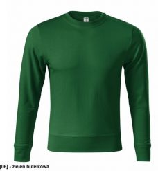 PICCOLIO - ADLER - Bluza unisex, 260 g/m, 50 % poliester, 50 % bawełna zieleń butelkowa XS. Zielone bluzy męskie PICCOLIO, m, bez wzorów, z bawełny, bez kaptura. Za 53.47 zł.