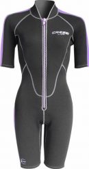 Damskie spodenki neoprenowe LIDO LADY 2 mm. Czarne szorty sportowe damskie CRESSI, m, bez wzorów, z neoprenu, sportowe, narciarskie. Za 306.00 zł.