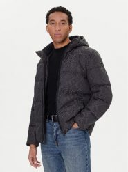 Guess Kurtka zimowa M5BL2D W2752 Szary Regular Fit. Szare kurtki męskie Guess, na zimę, m, z aplikacjami, z syntetyku, bez kaptura. Za 849.99 zł.