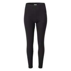 Damskie legginsy Martes Essentials Lady Mally. Czarne legginsy sportowe damskie MARTES ESSENTIALS, l, bez wzorów, z elastanu, do biegania. Za 92.35 zł.