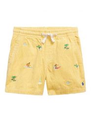 Polo Ralph Lauren Szorty materiałowe 322A12609001 Żółty Regular Fit. Żółte szorty dla chłopców Polo Ralph Lauren, bez wzorów, z bawełny. Za 489.99 zł.