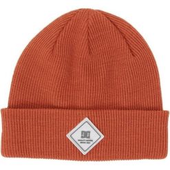Czapka zimowa damska DC Shoes Label. Brązowe czapki i kapelusze damskie DC Shoes, na zimę, bez wzorów, z poliesteru, sportowe. Za 77.05 zł.