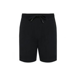 Ekologiczne spodenki z polaru Kariban. Czarne szorty męskie KARIBAN, na lato, m, bez wzorów, z polaru. Za 167.50 zł.