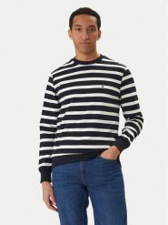 Tommy Hilfiger Bluza Ess MW0MW41352 Granatowy Regular Fit. Niebieskie bluzy męskie Tommy Hilfiger, m, bez wzorów, z bawełny, bez kaptura. Za 449.99 zł.