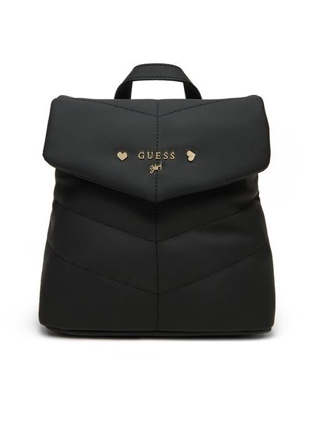 Guess Plecak J5RZ33 WGVT0 Czarny. Czarne torby i plecaki dziecięce Guess, ze skóry. Za 159.99 zł.