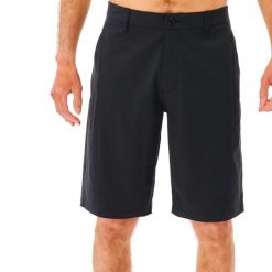 Szorty kąpielowe męskie Rip Curl Boardwalk Phase. Czarne krótkie spodenki sportowe męskie Rip Curl, m, bez wzorów, z bawełny, żeglarskie. Za 129.99 zł.