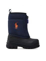 Polo Ralph Lauren Śniegowce Quio Zip II RF103669 Granatowy. Niebieskie buty zimowe chłopięce Polo Ralph Lauren, bez wzorów, z materiału, bez zapięcia. Za 379.99 zł.