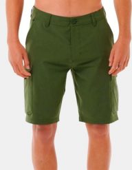 Spodenki Rip Curl - BOARDWALK CLASSIC SURF CARGO - DARK OLIVE. Zielone szorty męskie Rip Curl, bez wzorów, z elastanu. Za 229.99 zł.