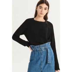 Luźny sweter - Czarny. Czarne swetry damskie Sinsay. Za 49.99 zł.