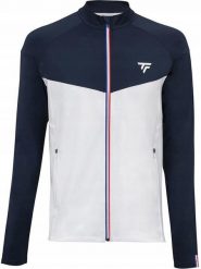 Bluza tenisowa męska Tecnifibre Tech Jacket. Niebieskie bluzy męskie TECNIFIBRE, m, bez wzorów, z elastanu, bez kaptura. Za 250.00 zł.