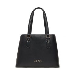 Torebka Valentino. Czarne torebki do ręki damskie Valentino, bez wzorów, klasyczne, bez dodatków. Za 449.99 zł.
