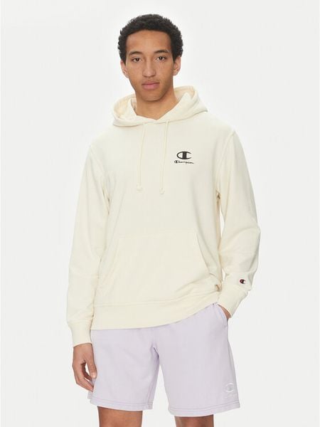 Champion Bluza 221176 Écru Regular Fit. Bluzy męskie Champion, l, bez wzorów, z bawełny, bez kaptura. Za 179.99 zł.