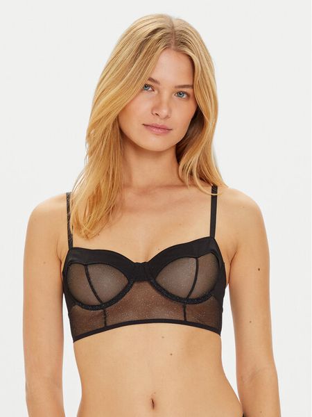 Undress Code Biustonosz z fiszbiną Oh Mon Dieu 728 Czarny. Czarne biustonosze Undress Code, bez wzorów, z syntetyku. Za 189.99 zł.