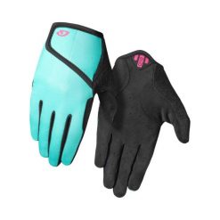Dziecięce rękawiczki rowerowe Giro Dnd II. Zielone rękawiczki dziecięce GIRO, bez wzorów, z gumy. Za 154.00 zł.