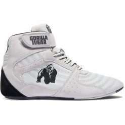 Perry Wysokie góry Pro - Biały - EU 40. Białe buty sportowe męskie GORILLA WEAR, bez zapięcia, na fitness i siłownię. Za 489.00 zł.