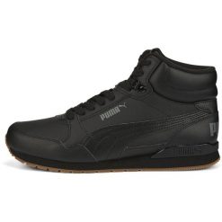 Buty do chodzenia męskie Puma St Runner V3 Mid L. Czarne buty sportowe męskie Puma, z materiału, bez zapięcia, trekkingowe. Za 286.99 zł.