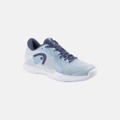 HEAD Sprint Pro 4.0 Clay Buty do tenisa damskie. Niebieskie obuwie sportowe damskie Head, bez wzorów, z materiału, do biegania. Za 678.25 zł.