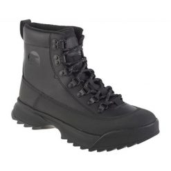 Buty Sorel Scout 87 Pro Wp M 2048811010 czarne. Czarne trekkingi męskie na zimę. Za 949.66 zł.