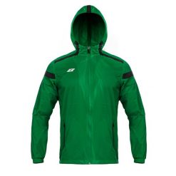 Kurtka ortalionowa piłkarska dla dorosłych Zina Delta PRO 2.0 Senior. Zielone kurtki męskie Zina, m, bez wzorów, sportowe, bez kaptura. Za 329.00 zł.