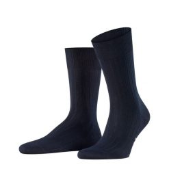 Skarpety Falke Milano. Szare skarpety męskie Falke, bez wzorów, z bawełny. Za 129.50 zł.