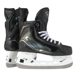 Pierwsze buty hokejowe stworzone specjalnie dla kobiet i ich stylu gry!. Czarne obuwie sportowe damskie CCM, bez wzorów. Za 2,838.00 zł.