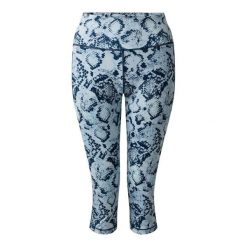 Damskie legginsy 3/4 Dare 2B Influential II. Niebieskie legginsy damskie Dare 2b, bez wzorów. W wyprzedaży za 166.50 zł.