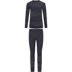 Bielizna termiczna męska Set Gasher Man z wełną merino. Czarna bielizna termoaktywna męska Viking, m, z wełny. Za 383.90 zł.