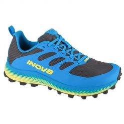 Buty do biegania męskie Inov-8 Mudtalon. Niebieskie buty sportowe męskie Inov-8, z gumy, bez zapięcia, do biegania. Za 647.00 zł.