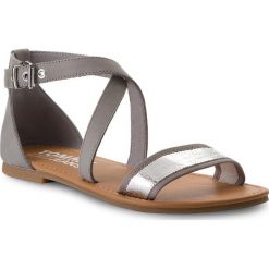 Sandały TOMMY JEANS - Metallic Flat Sandal EN0EN00206 Silver 000. Klapki damskie marki Tommy Jeans. W wyprzedaży za 279.00 zł.