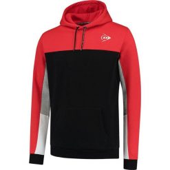 Bluza męska z kapturem Dunlop Essentials Hooded. Czerwone kurtki męskie Dunlop, m, bez wzorów, sportowe, z kapturem. Za 199.99 zł.