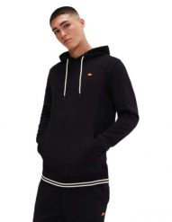 Bluza Ellesse Koda. Czarne bluzy męskie Ellesse, m, bez wzorów, z bawełny, z kapturem. Za 189.99 zł.