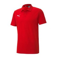 Koszulka Polo Męska TeamGoal 23. Czerwone koszulki sportowe męskie Puma, m, bez wzorów, bez kołnierzyka, bez ramiączek, trekkingowe. Za 178.99 zł.