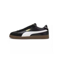 Sneakersy Puma Club II Era. Czarne obuwie sportowe damskie Puma, bez wzorów, z materiału, trekkingowe. Za 189.99 zł.