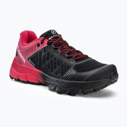 Buty do biegania damskie SCARPA Spin Ultra GTX. Czerwone obuwie sportowe damskie Scarpa, bez wzorów, do biegania. Za 449.99 zł.