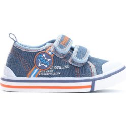 Niebieskie Trampki Star Boy. Niebieskie buty sportowe chłopięce Born2be, z materiału. Za 39.99 zł.